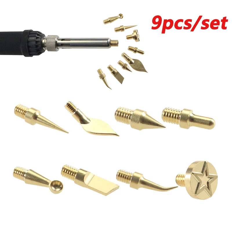 

Heat Insertion Tool Brass Hot Melt Inset Iron Tip Heat Nut for Voron 2.4/MK4 Heat Insertion Nuts Grinding Kit 3D Printer Part