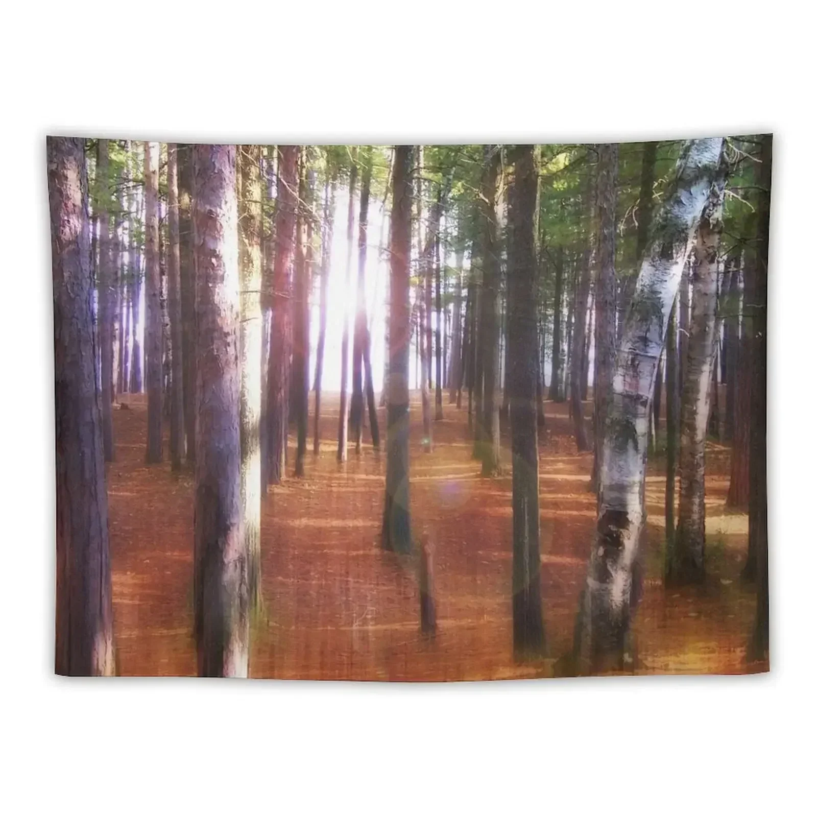 

Morning In The Forest Tapestry Wall Mural Bedroom Decoration Tapestry