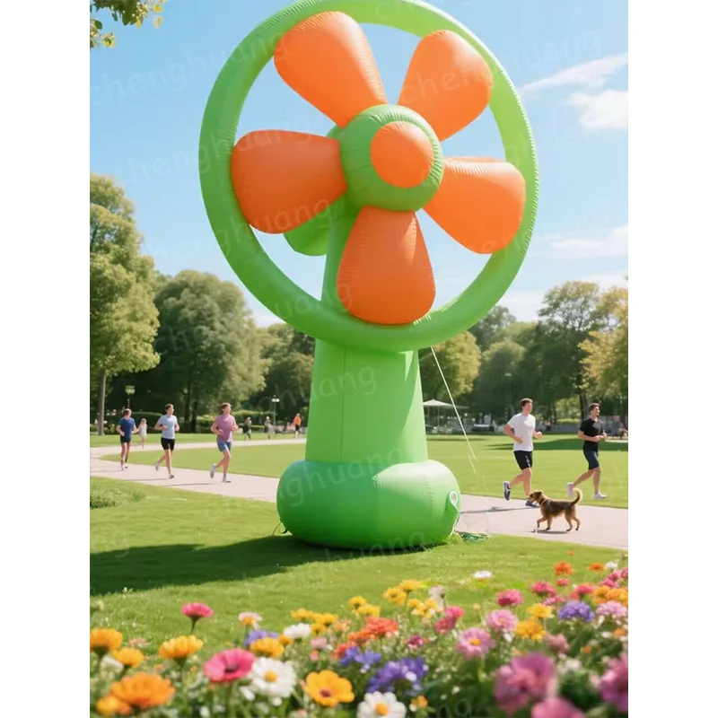 

Inflatable fans, household decorative air models with blowers, large-scale event promotional decorative props