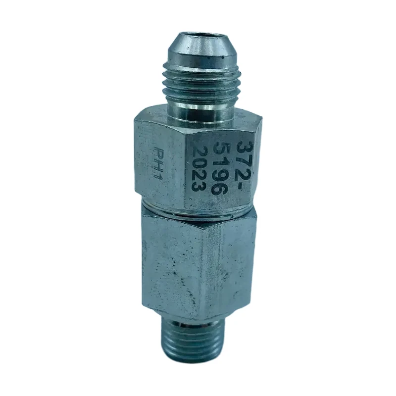 372-5196 كاتربيلر CAT320C 330 336D C7 C9 صمام تخفيف الضغط بالسكك الحديدية المشتركة ملحقات صمام فحص إرجاع الزيت، جودة عالية #1