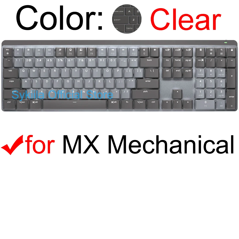 キーボードカバー ロジクール MX KEYS MINI メカニカル用 Mac ビジネス