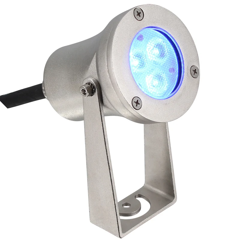 9W RGB 3IN1 DMX512 IP68 lampa podwodna