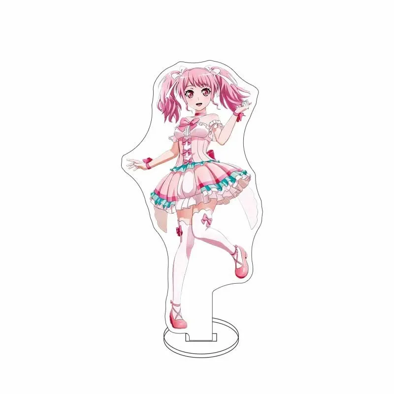 BanG Dream! Stand Anime Game Poppin'Party Hanazono Tae Kokoro Tsurumaki Yukina Minato Roselia Hazawa Tsugumi Acrylic Stand