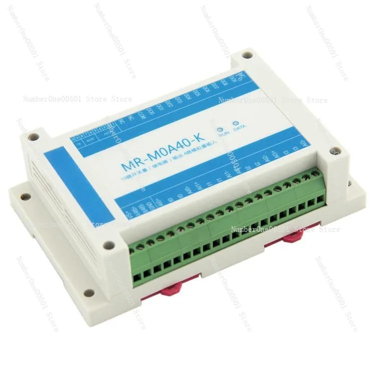 485 Turn Switch, 10 Relay Outputs, Analog To Serial Port, Voltage and Current Signal Acquisition Module