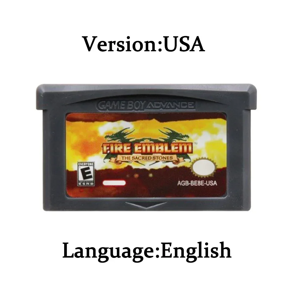GBA Game Cartridge Fire Emblem Series 32-Bit-Videospielkonsolenkarte The Sacred Stones Sword of Seals Binding Blade für GBA NDS – Detail 6