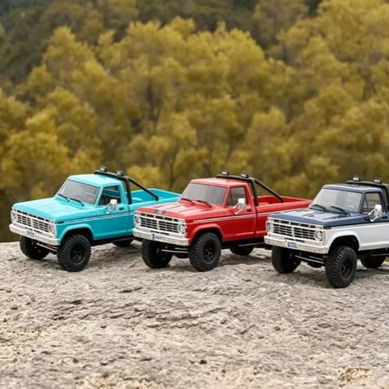 FMS 1:18 FCX18 II F-100 RC Car Brushed RTR 4WD Off-Road RC Crawler Pickup 2.4G Remote Control Vehicle Hobby Simulation Model Toy