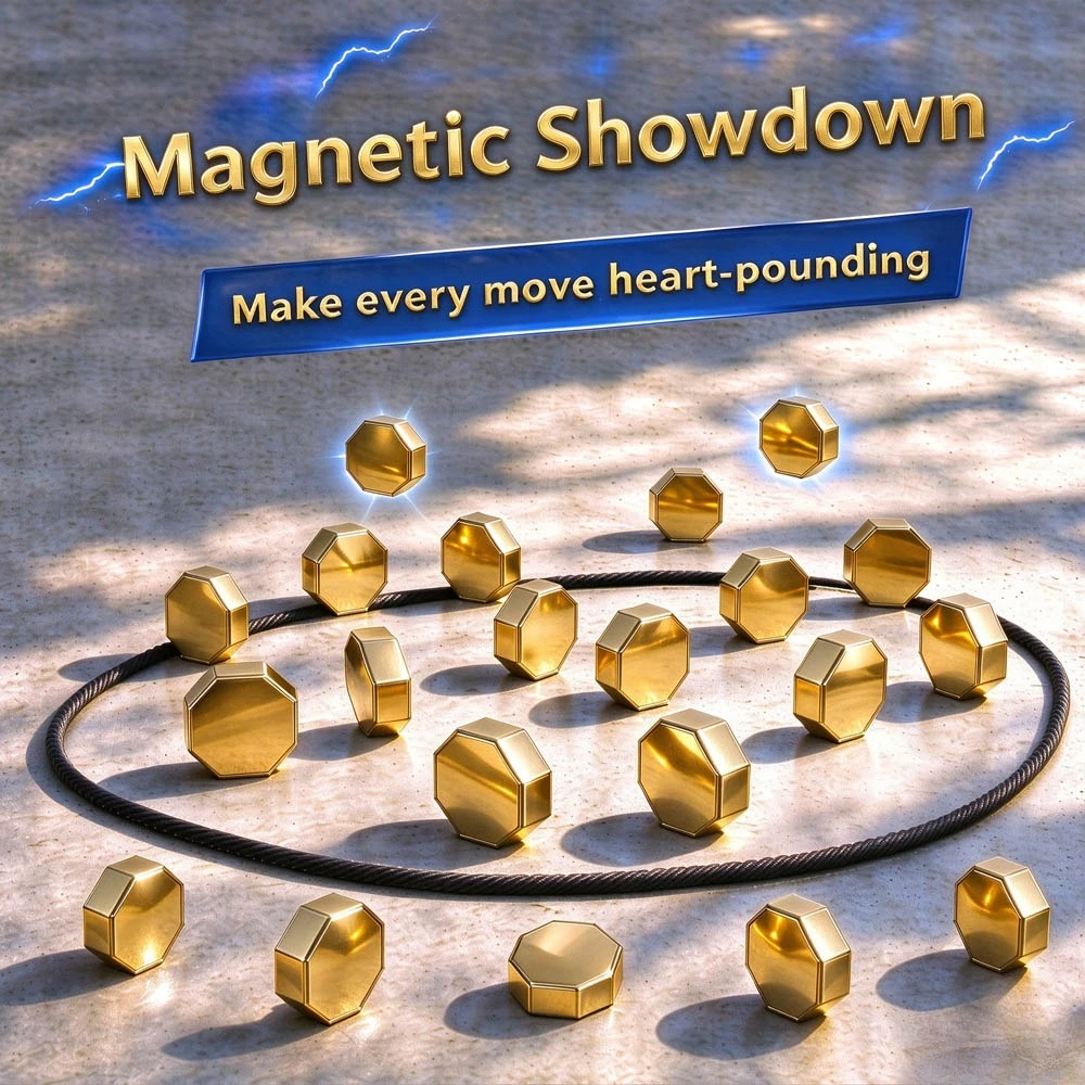Creative Hot Party Games Magnetic Stones Game Interactive Magnet Board Strategy Game for Family Adults High Quality Board Game