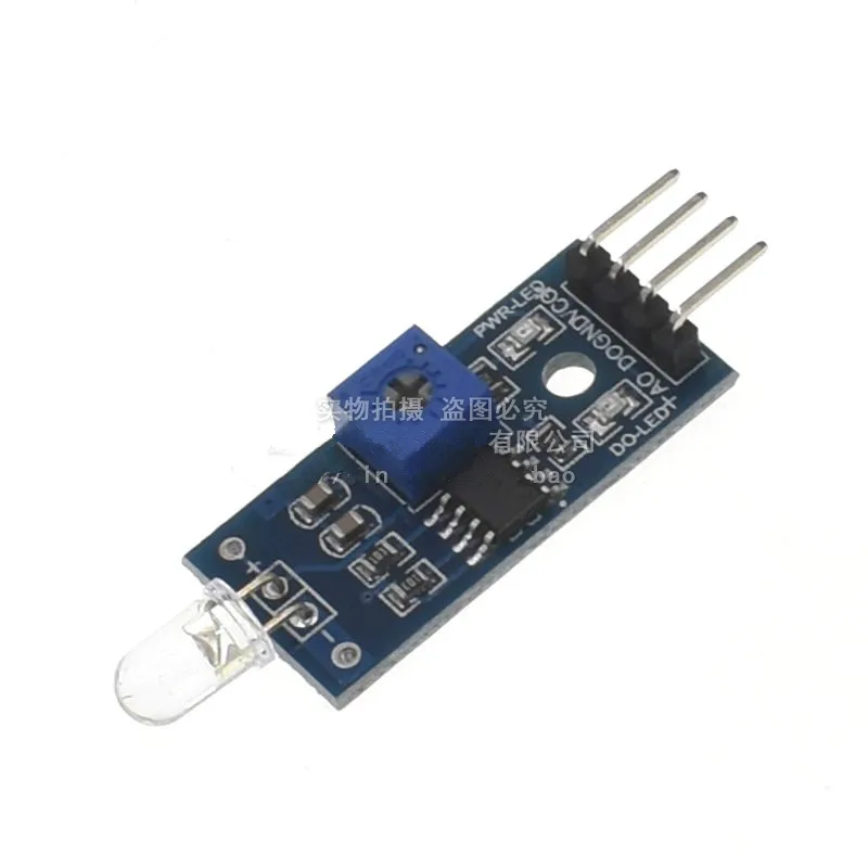 Modul Kontrol Cahaya Fotodioda Beralih Sensor Cahaya Menerima Deteksi Kecerahan (4 Pin)