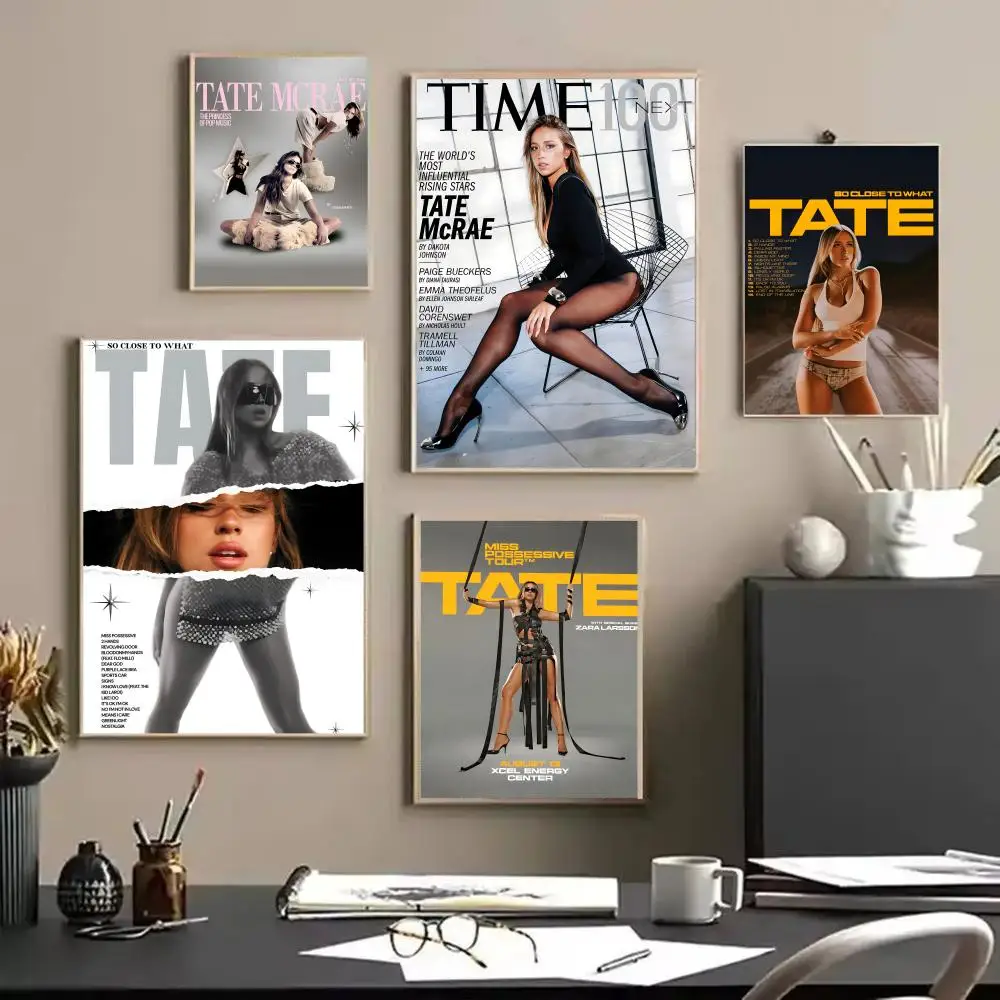 Singer T_Tate M_McRae Art Painting Calligraphy Linen Canvas Poster Wall Prints for Living Room Bedroom Office Home Decoration