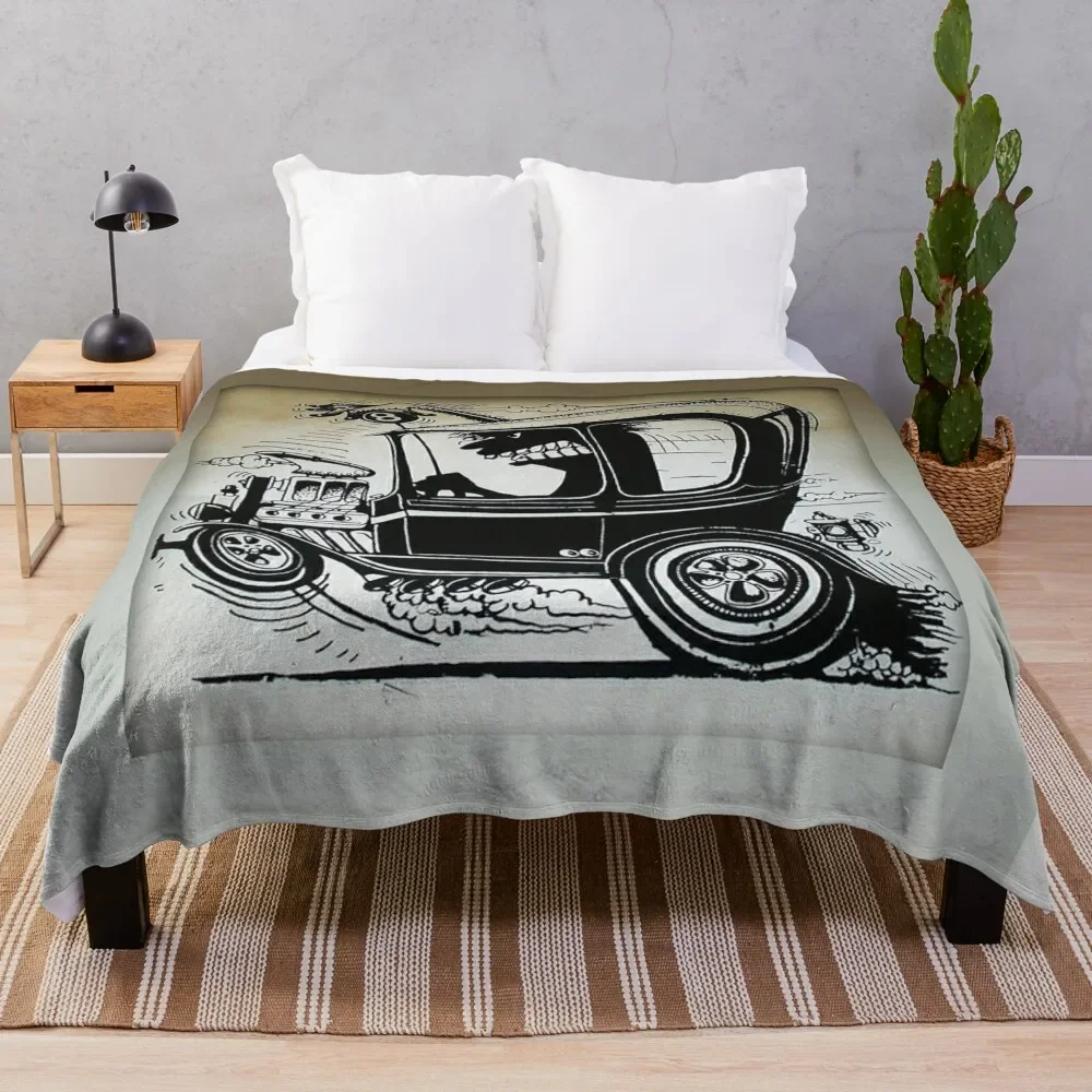 Classic Rat Fink Throw Blanket Nap Luxury Thicken blankets ands Plaid Blankets