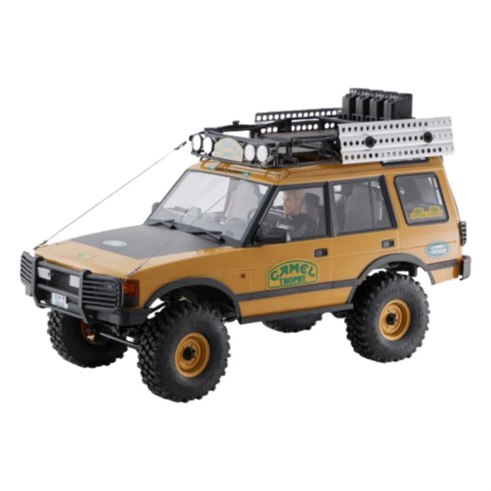 SmCpFMS FCX10 1/10 2.4G 4WD RC Car For Land Rover Camel Trophy Edition RS Officially Authorized Rock Crawler Off-Road Climbing T