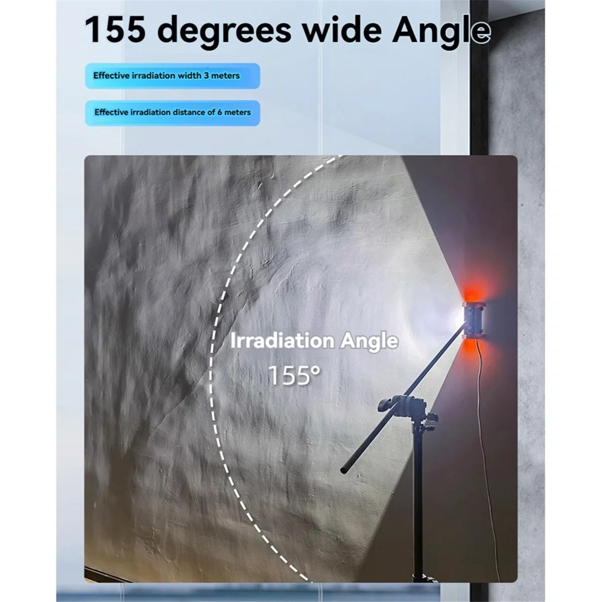 

A002 Прозрачный угловой светильник для полировки стен, специальный светодиодный импортный светильник, настенная лампа с бусинами, вилка европейского стандарта