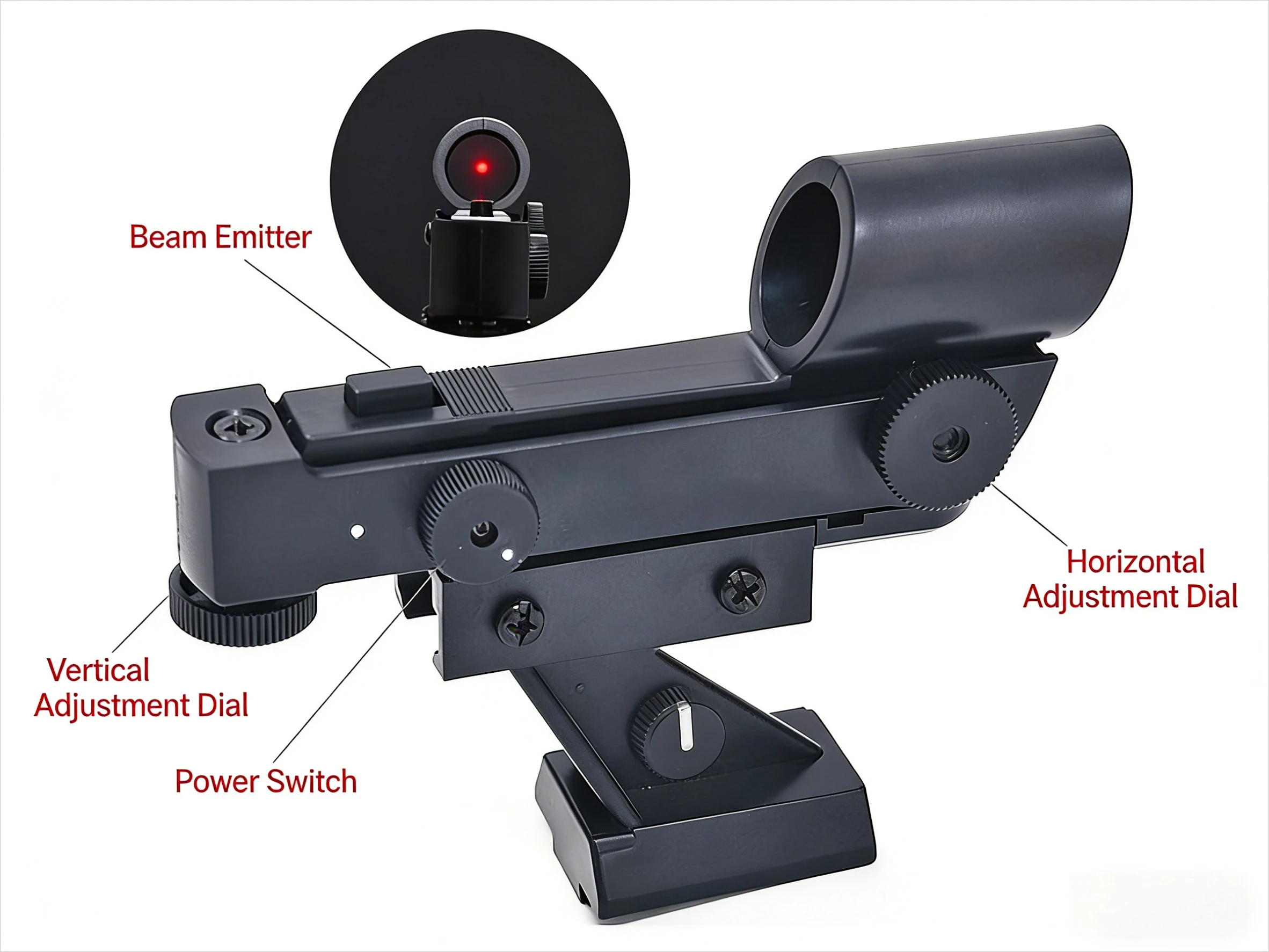 

Зеркало для поиска красной точки подходит для аксессуаров астрономических телескопов.