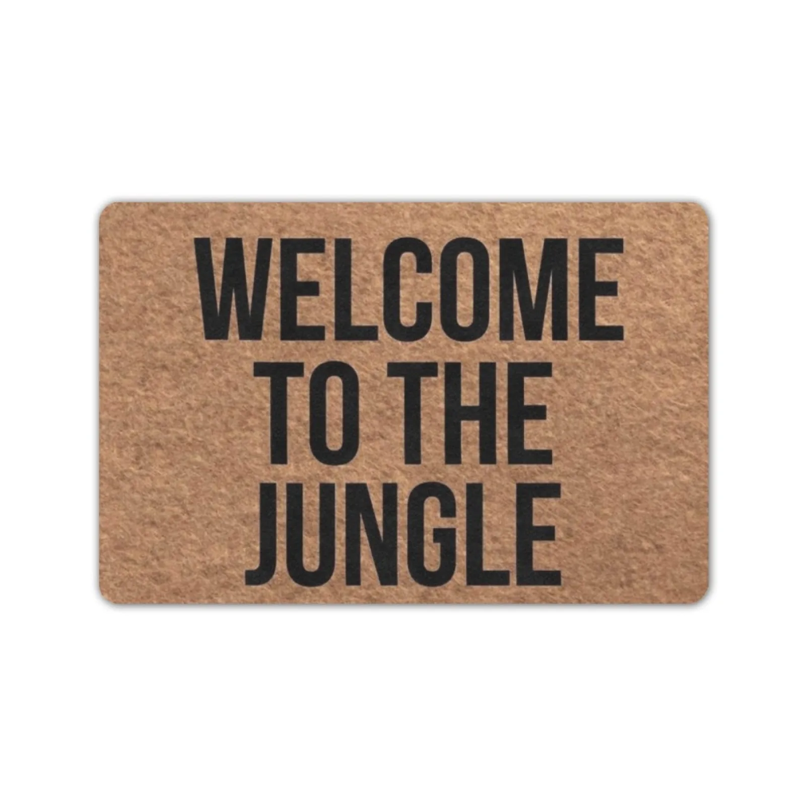 

Door Mat Entrance Floor Mat Welcome To The Jungle Designed Funny Indoor Outdoor Doormat Porch Patio Holiday Rug Home Decor