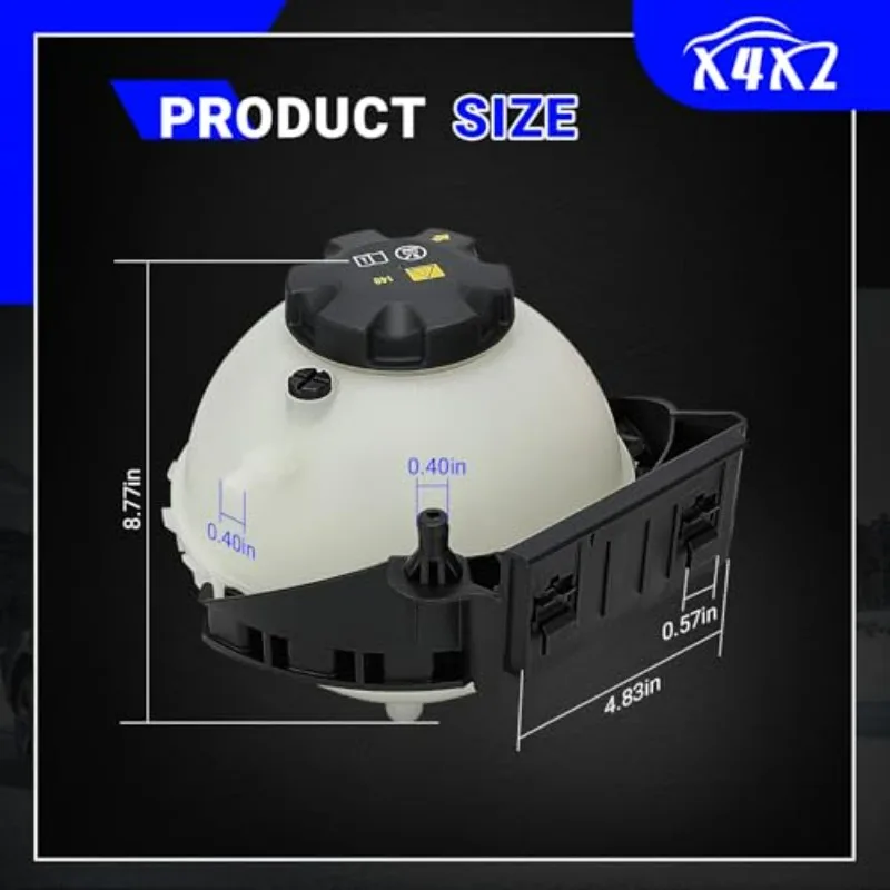 17137642158 Kühler-Kühlmittel-Erweiterungsbehälter-Tankflasche für BMW 1 2 3 4 F20 F23 F22 F87 116i 220i 328i 420i 428i – Detail 3