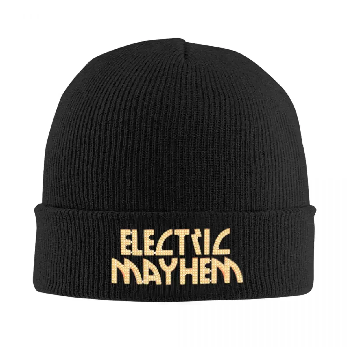 Electric Mayhem Beanie Hats Street Caps Men Women Hippie Knitted Hat Autumn Winter Pattern Elastic Beanie Hat