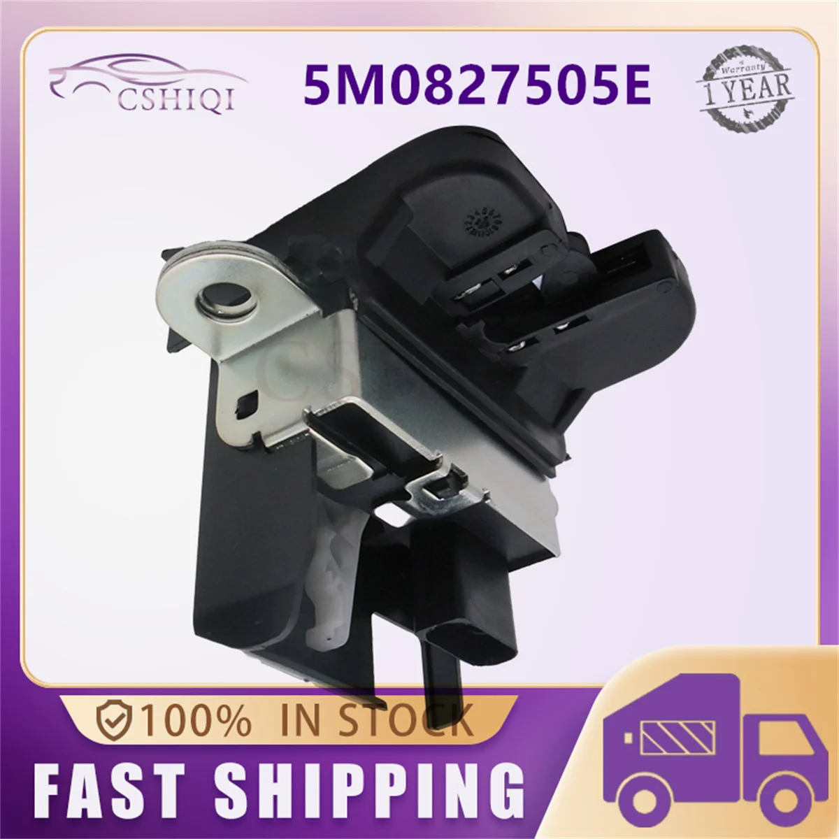 

5M0827505E Seat REAR TRUNK Boot Lid LOCK LID LATCH 1K6827505E 5K0827505A 1P0827505D FOR VW GOLF MK5 GTI MK6 SEAT LEON