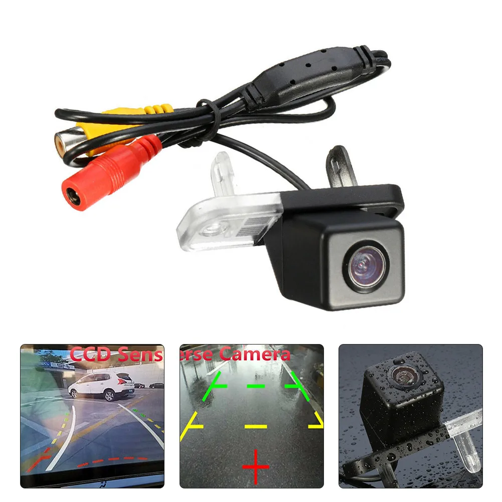 For Benz E Class W203 W211 CLS W219 Reverse Rear View Camera Featuring For CCD Sensor with NTSC Video Compatibility