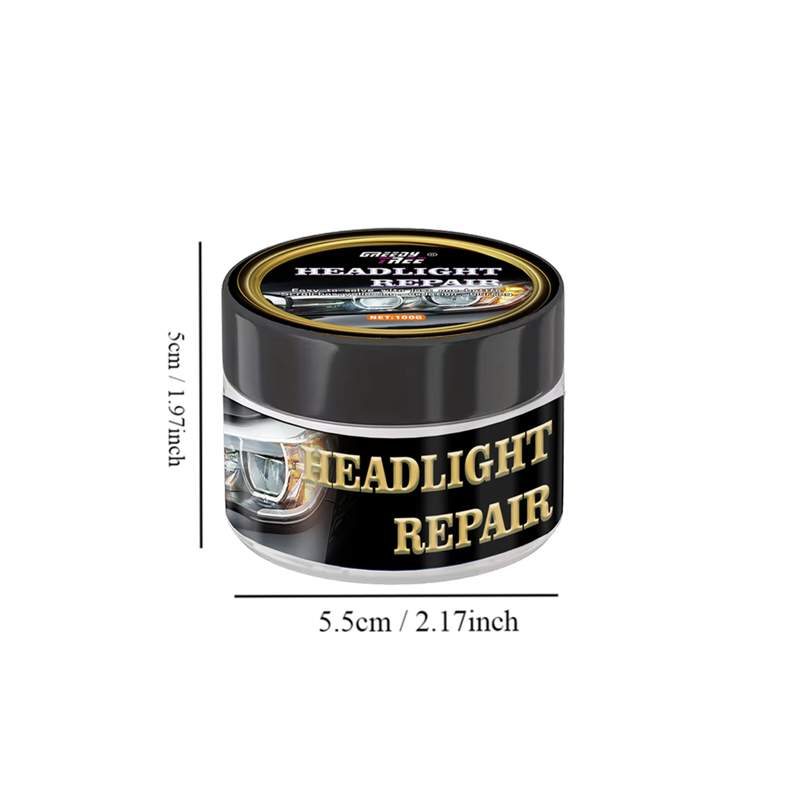 Universal Headlight Repair Kit - Car Headlight Polishing Paste - Remove Oxidation, Restore Clarity, Easy to Use, No Need to Poli image 6