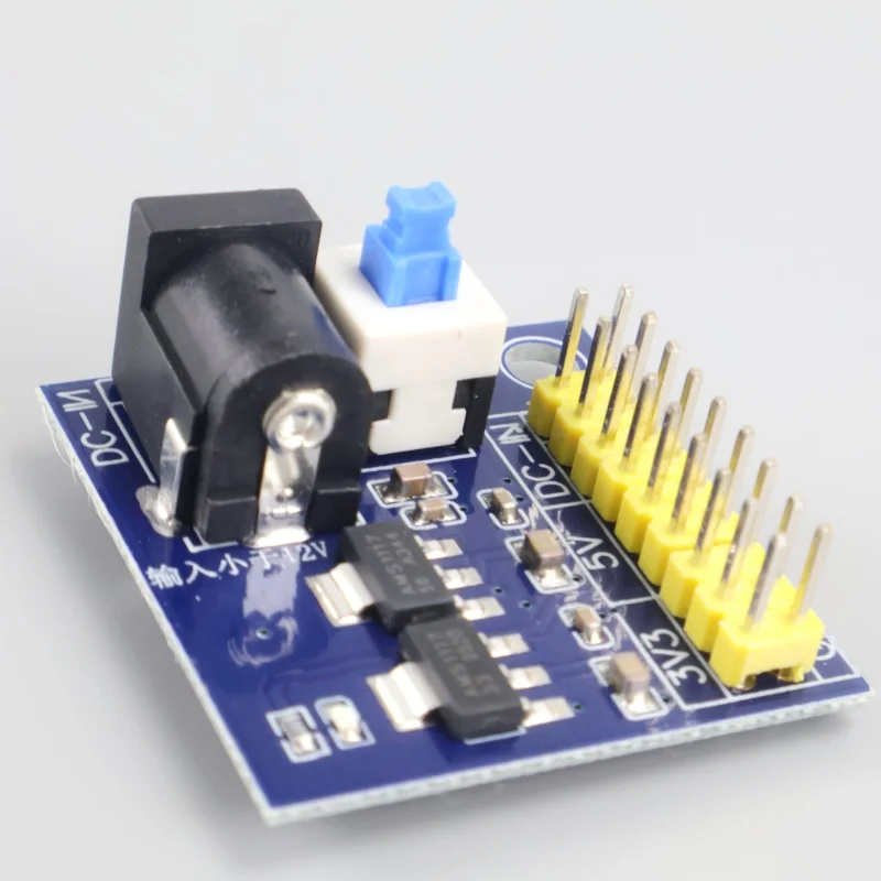 1/5pcs DC-DC 12V a 3.3V 5V módulo abaixador para Arduino