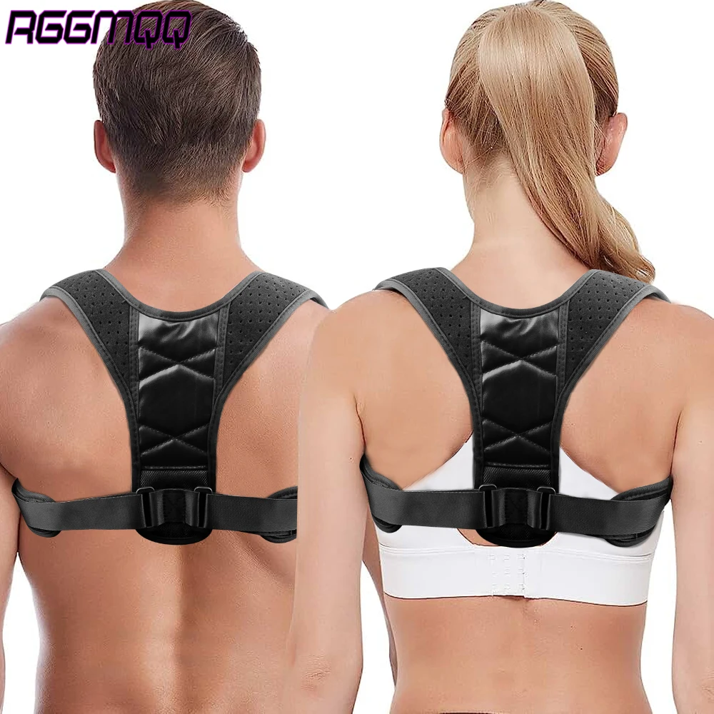 Posture Corrector for Men Women - Adjustable Back Brace for Neck/Shoulder Pain Relief - Upper Spine & Clavicle Support(S/M/L/XL)