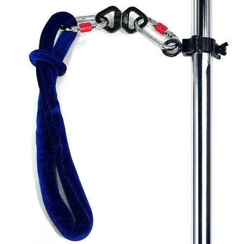 Kit de abrazadera colgante para Pole de baile, accesorio giratorio para Yoga aéreo, sedas, agarre de mosca acrobática, Pole Dance, Yoga, columpio, trapecio, hamaca de baile de seda