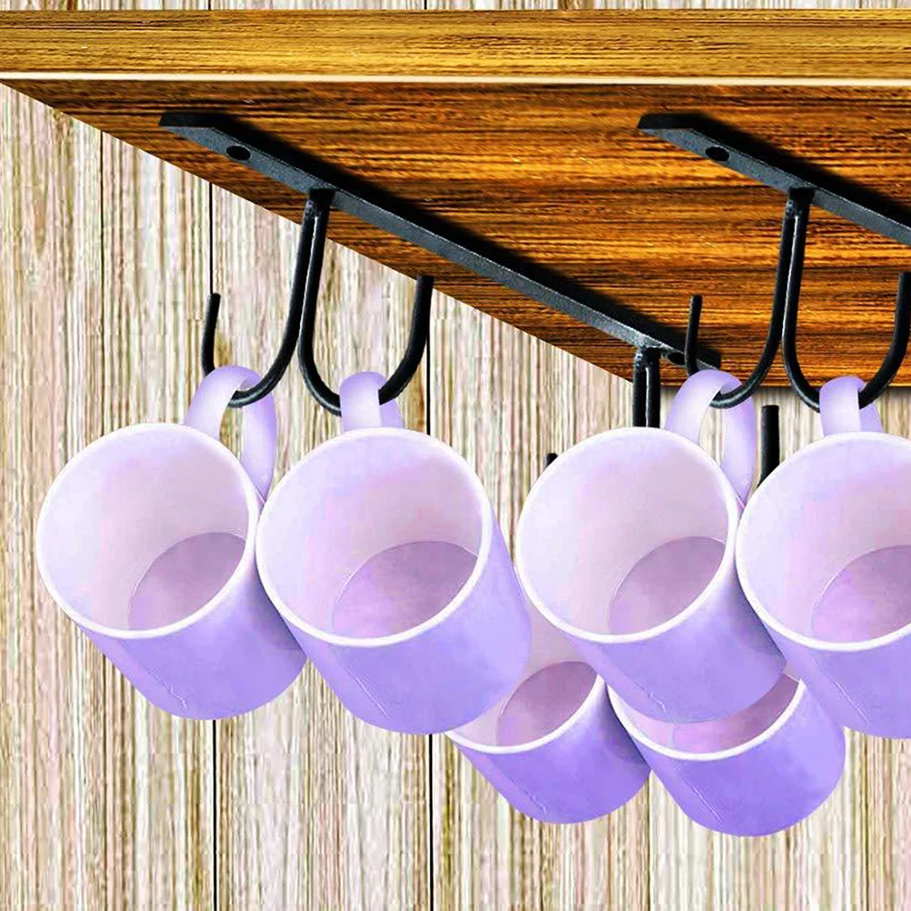 

2 Sets Water Cup Hanger Rack Stylish Drainer St Mug Bracket Holder Kitchen Supply Bottle Drying ganizer Household Cup Rack