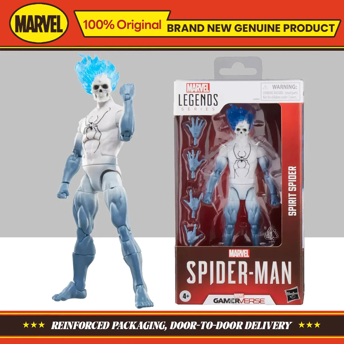 Hasbro – série Marvel Legends Gamerverse Spirit Spider, 15cm, Collection de figurines d'action, jouets originaux, modèle d'ornement, cadeaux, en Stock