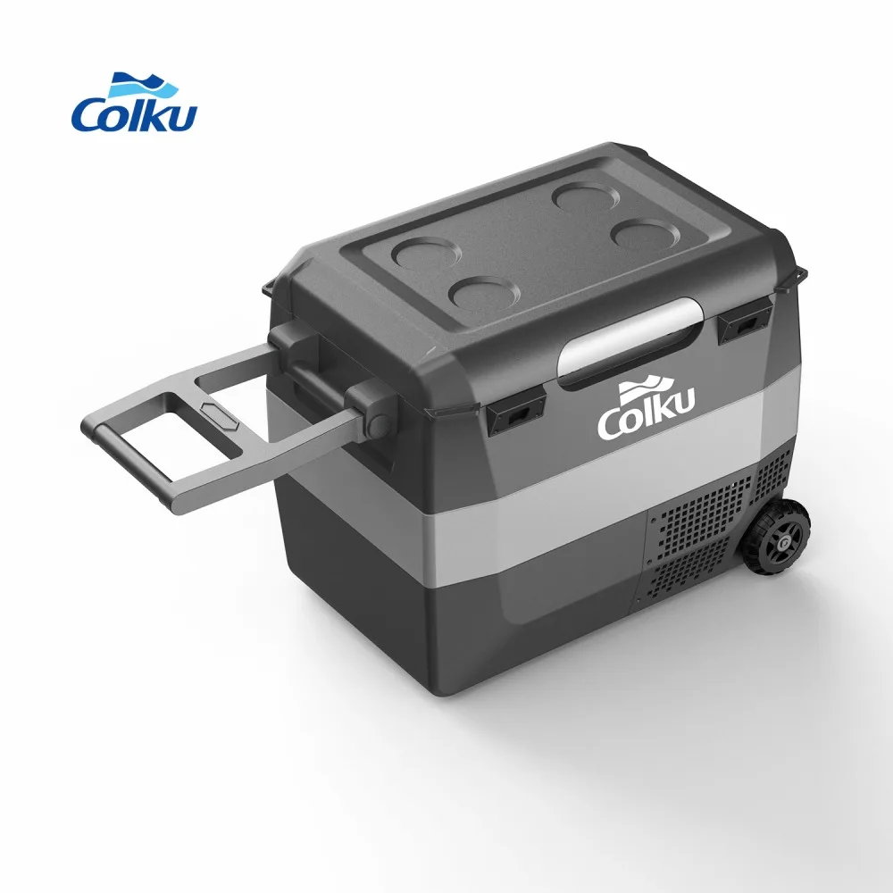 

Colku GC40 DC 12 В 220 В портативный автомобильный холодильник для автомобиля, грузовика, уличный электрический автомобильный холодильник с морозильной камерой