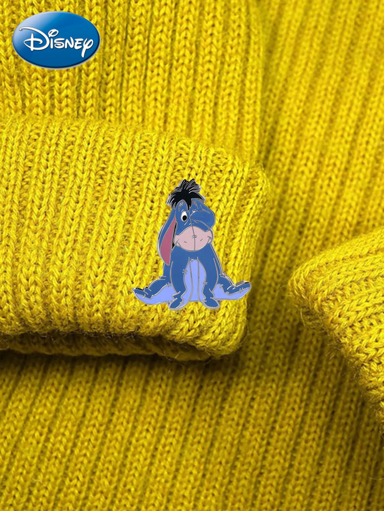 

Официально лицензированная булавка Disney, булавки с Винни-Пухом и Иаром, мультяшная брошь, милые коллекционные эмалированные булавки, булавка с лацканами для курток