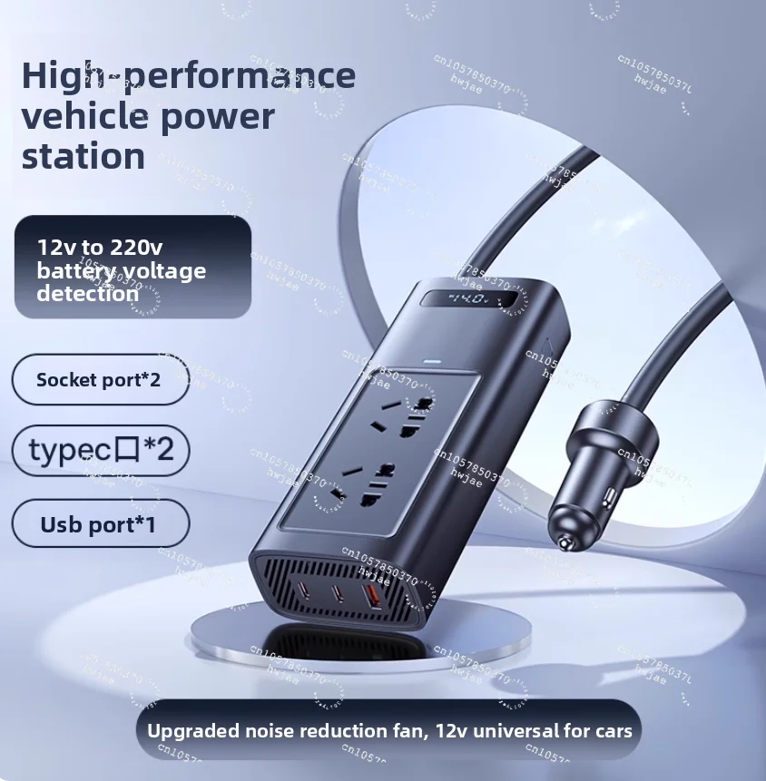500W Pure Sine Wave Inverter 12V to 220V 110V Current Converter Europe Camper EU US 300W Auto Power Socket Car Inverters