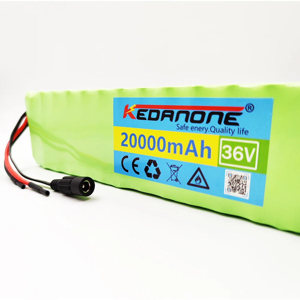 10S3P/10S4P 36V 20000mAh electric skateboard lithium battery 18650 battery pack 36V 20Ah electric skateboard battery 36V