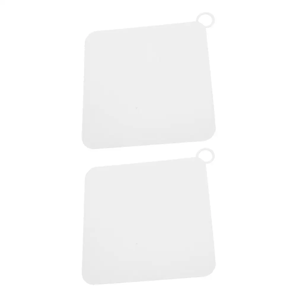 

2 Pcs Silicone Bathroom Floor Drain Covers Toilet Sewer Filtering Protector Insect Mat Outfall Caps Kitchen Sink Blockage