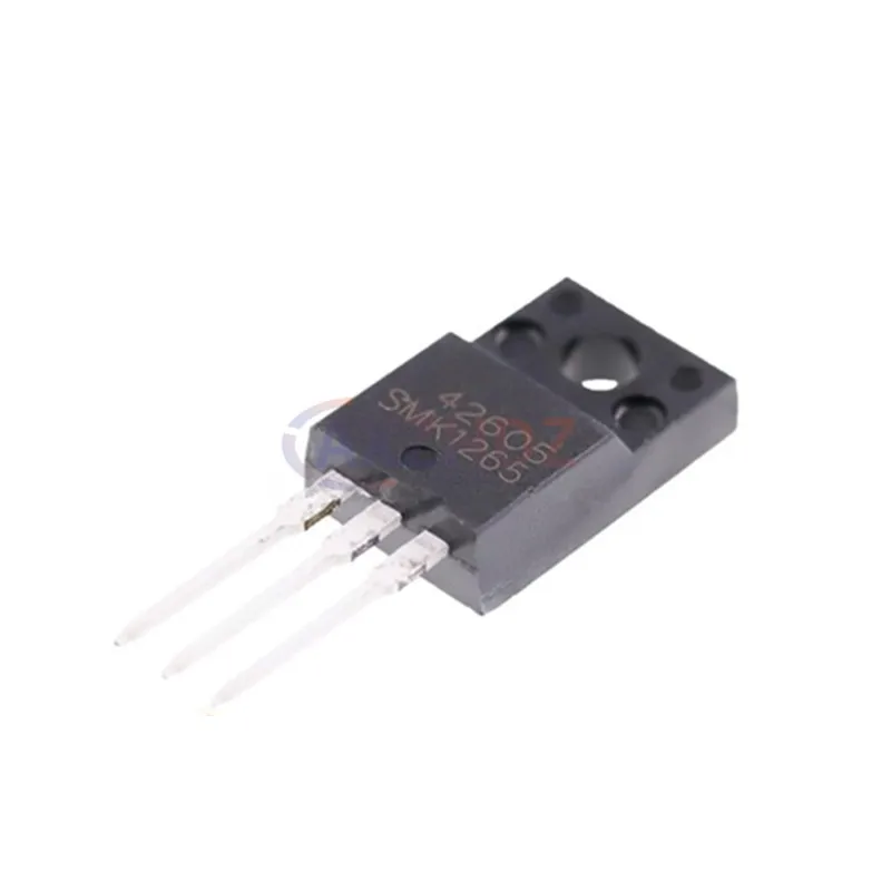 10PCS TO-220F SMK0460 SMK0765 SMK1265 STK0460 4N60 4A 600V 7N65 7A 650V 12N65 12A DIP N-channel MOSFET Transistor