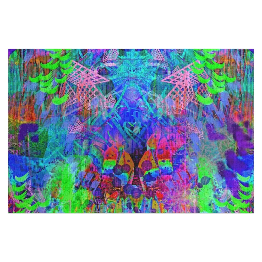 

Rush of Wisdom (Blacklight) Jigsaw Puzzle Personalized Picture Puzzle