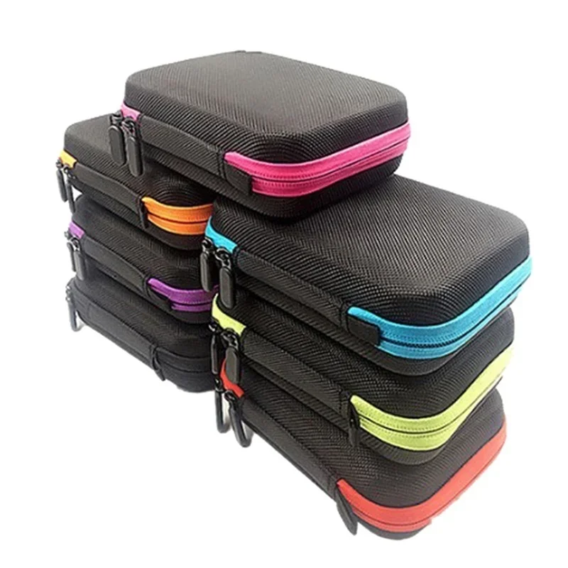 63 Bottles Essential Oil Carry Case for 1ml -3ml Essence Oil Bottles Box Travel Carry Case Travel Home Portable Hand Bag Tools