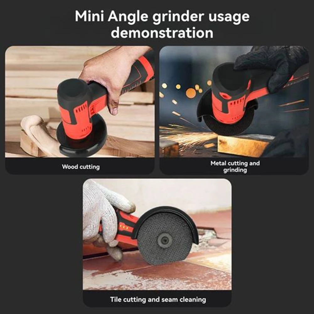 ABJI-5Pcs 75Mm Cutting Disc Kit For 10Mm Bore Angle Grinder Metal Circular Saw Blade Sanding Pads Flat Flap Grinding Wheel