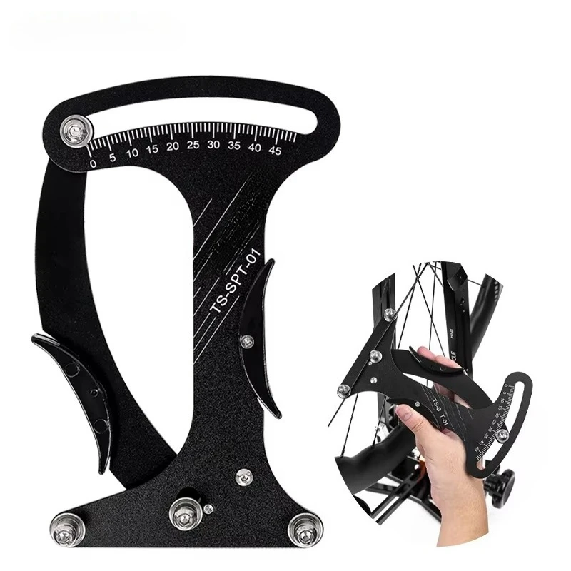 Bicycle Spoke Tension Meter Wheel Spoke Tension Checker Measurement Tool MTB Road Bike Wheel Tuning Maintenance Repair Accessory