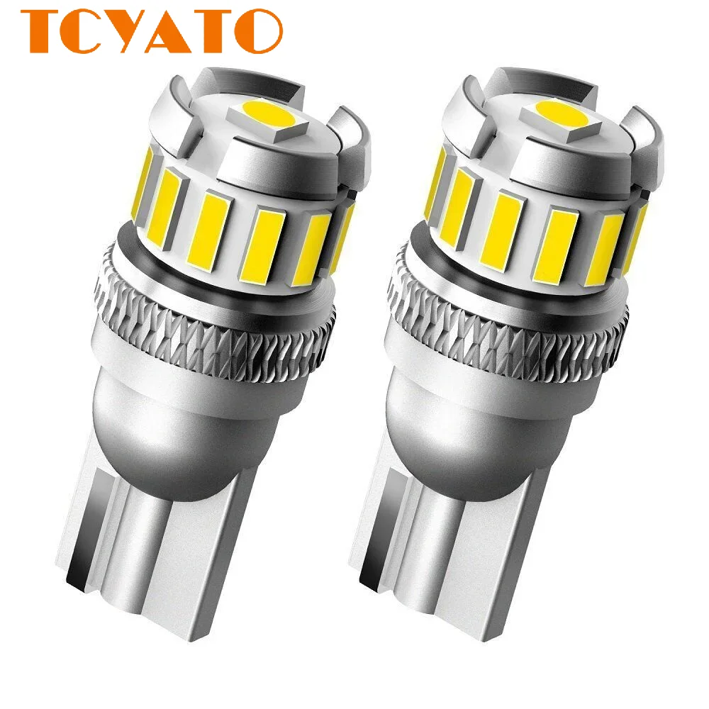 

TCYTAO 10X W5W LED T10 LED Bulbs Canbus3020SMD For BMW Audi Car Parking Position Lights Interior Map Dome Lights 12V White 6500K