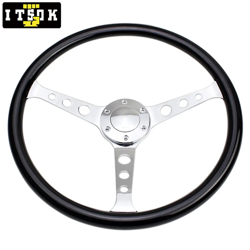 ウッドステアリングホイール ユニバーサル 15インチ 380mm - AliExpress 34
