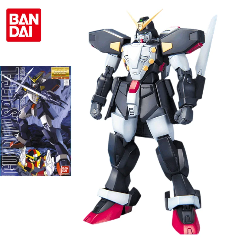 

Bandai Original Gundam Model Kit Anime Figure MG 1/100 GUNDAM SPIEGEL GF13-021NG Action Figures Toys Collectible Gifts for Kids