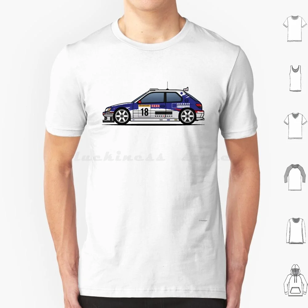 306 maxi kit carro t camisa das mulheres dos homens crianças 6xl rally sujeira rally rally 306 306 kitcar kit carro rally maxi tarmac rally sujeira rally
