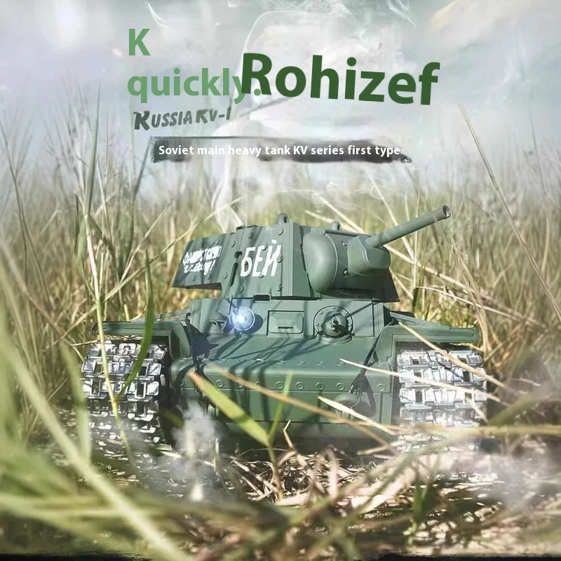 

1/16 Henglong 3878 советский KV-1 бронированный танк с дистанционным управлением стрельба электрическая военная модель внедорожная металлическая игрушка