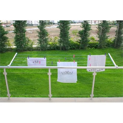 Hnc Balcony Clothes Drying Rack