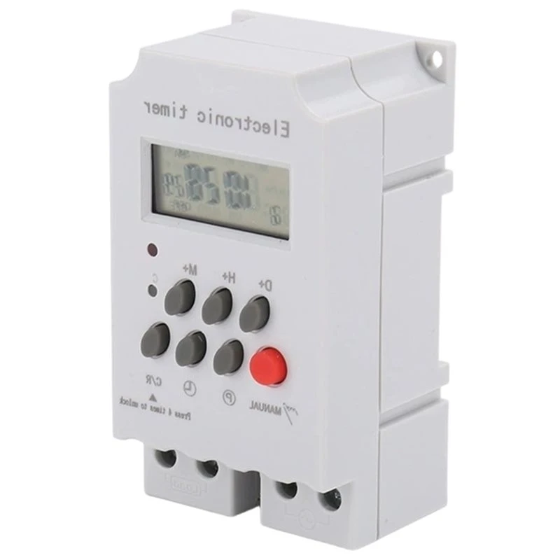 GIGI Water Pump Timer, TNCE 30A Timer Switch, Big Power Time Control Switch, 32 Groups Of On And Off Light Functionality