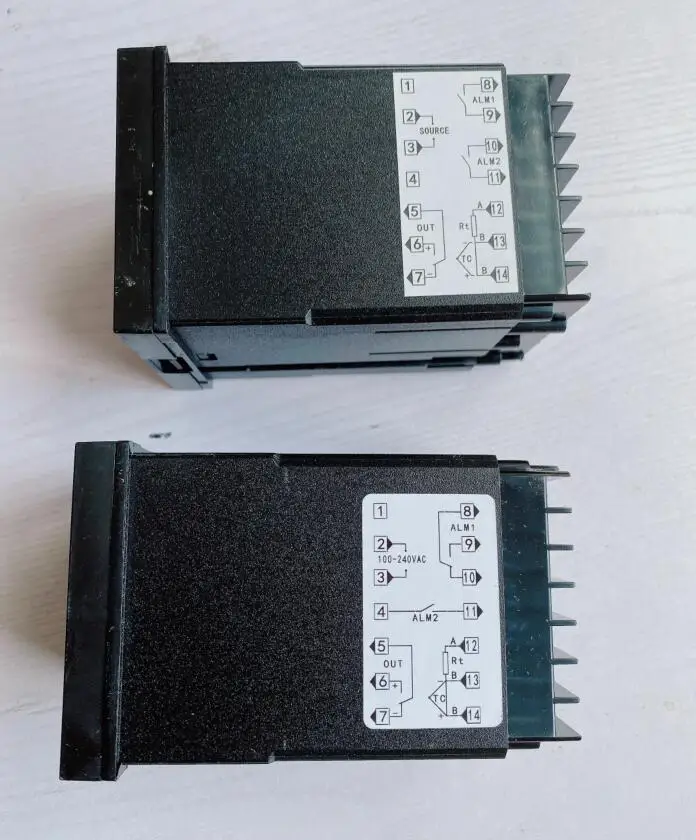 Imagem -02 - Dual Digital Rgb Display Controlador de Temperatura Pid Rex-c700 Rex-c700fk02-m an Rex-c700fk02-v an Rex-c700fk02-mv an 72*72 mm