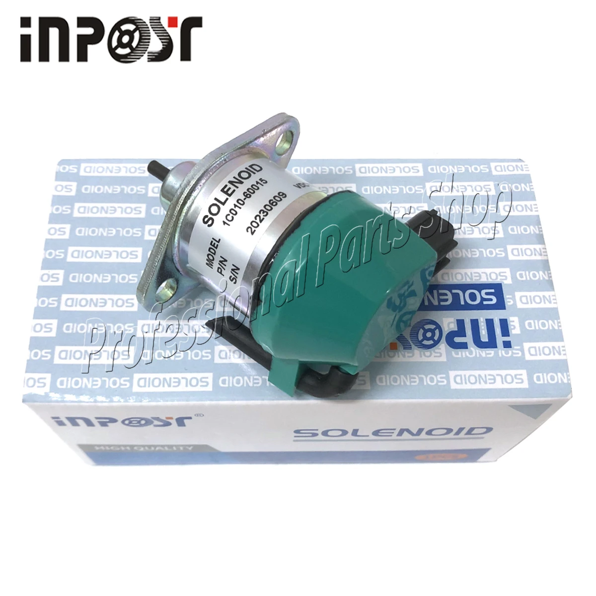 

1C010-60015 12V Stop Solenoid for Kubota V3300 V3600 V3800 M6800 M8200 M8540 M9000 M9540 6680749