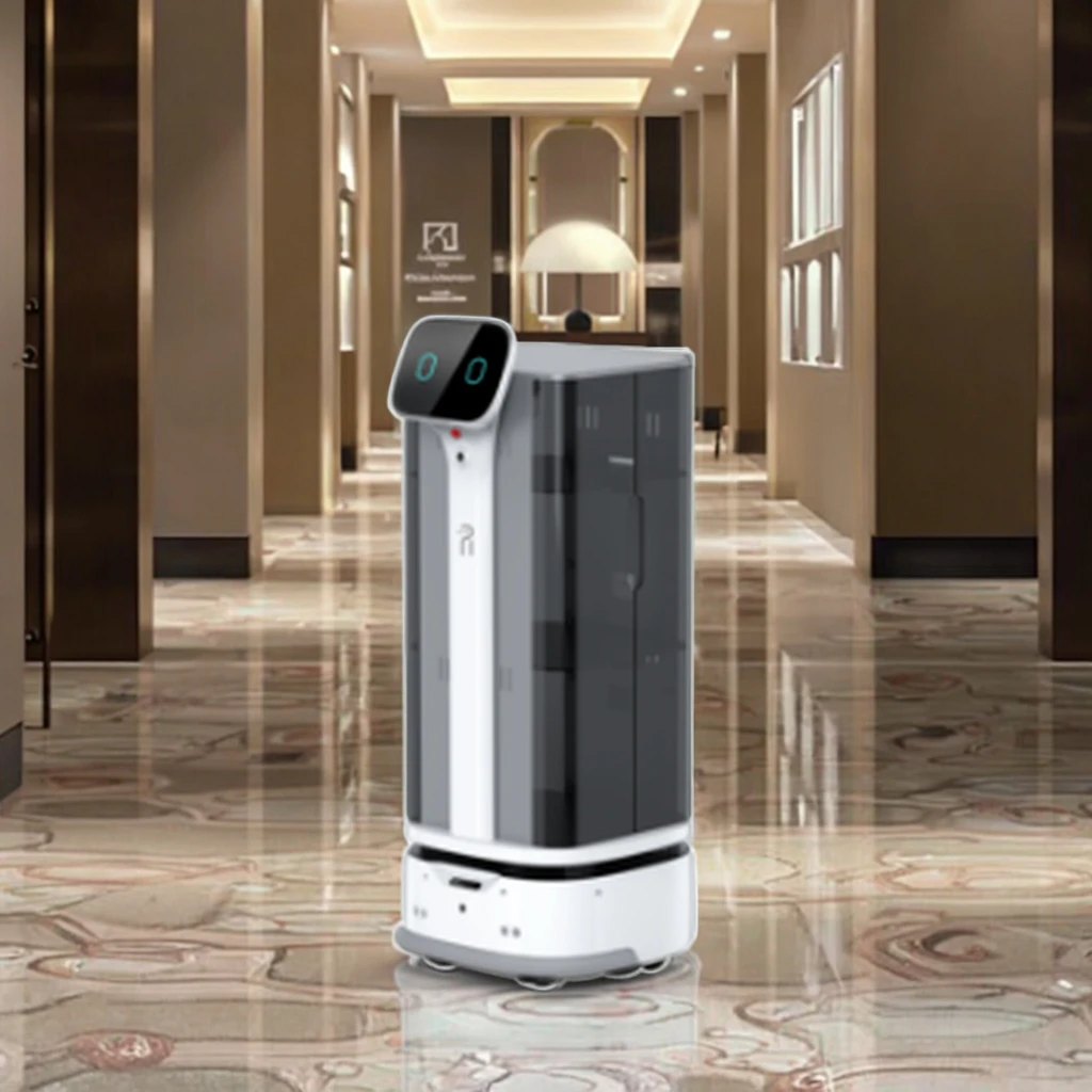 Customized Indoor Assembled Fast Food & Coffee Delivery Robot Covers For Hotel Commercial Use