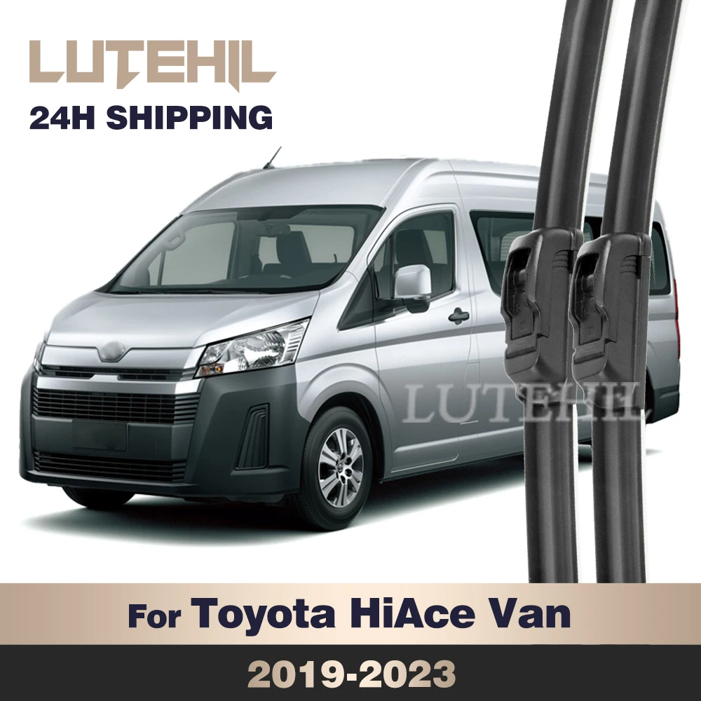 

Для Toyota HiAce Van H300 2019-2023 2020 2021 2022 стеклоочиститель передние щетки стеклоочистителя лобовое стекло щетка 24 "+ 20"