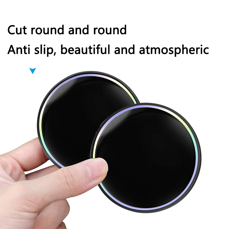 Car Water Cup Pad Car Coaster Anti-Slip Drink Mat Holder For Mercedes Benz W212 W213 W205 W177 W247 W176 CLS CLA CLK Accessories view 5